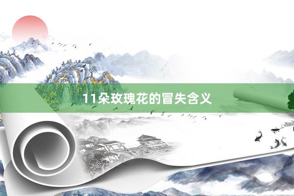 11朵玫瑰花的冒失含义